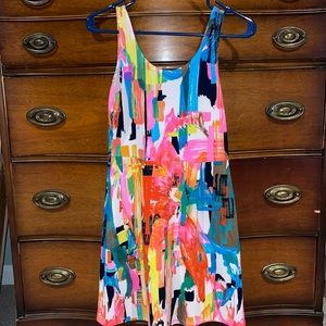 Colorful short dress